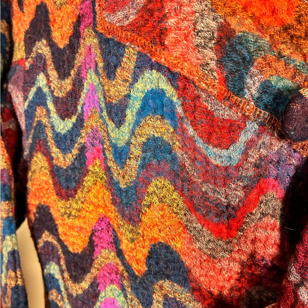 Multicolor Zigzag Women's Jacket - image 7